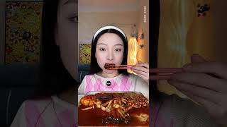 菌菇拼盘你好创作者 吃播日常 我说好饿一天没吃饭 美食 mukbang mukbang [upl. by Reifinnej]