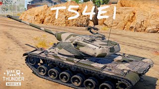 T54E1 Quick Reload Surprise Enemies 😎  War Thunder Mobile [upl. by Arvie]