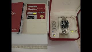 Omega Seamaster Planet Ocean 2500 Unboxing 220150 [upl. by Wallie]