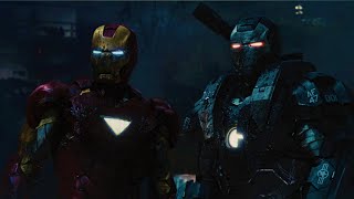 Iron Man amp War Machine vs Whiplash  Final Fight Scene  Iron Man 2 2010 [upl. by Corwun]