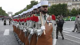 Répétitions du 14 juillet  Pionniers de la Légion étrangère [upl. by Martyn384]