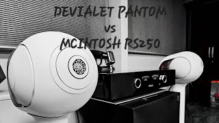 드비알레 팬텀 TWS vs 매킨토시 RS250 DEVIALET PANTOM1McIntosh RS250 교차청음 3번 [upl. by Lama126]