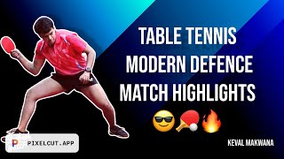 Victas Spectol S1 and V15 Stiff Table Tennis Chopping Highlights tabletennisdefender [upl. by Deena]