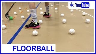 Floorball Stickhandling [upl. by Ariam]