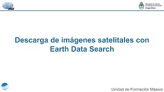 Descarga de imágenes satelitales con Earth Data Search [upl. by Zacherie]