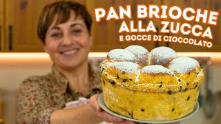 PAN BRIOCHE ALLA ZUCCA E GOCCE DI CIOCCOLATO Ricetta Facile  Fatto in Casa da Benedetta [upl. by Newnorb]