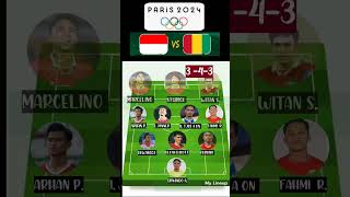 prediksi line up formasi timnas Indonesia vs Guinea play off olimpiade Paris 2024 [upl. by Corwin]