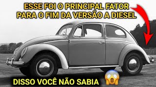 A história e evolução do Volkswagen Fusca com versões de 4 portas e com o curioso motor diesel [upl. by Singh650]