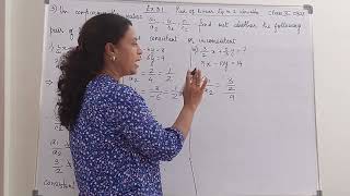 Class Xth  Chapter Linear Eqn in 2 Variables  CBSE Ex 31 Q3  i ii iii [upl. by Ihsoyim]