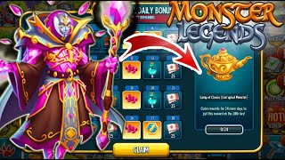 Monster Legends Bonus Daily Egg Lamp  Xandrite Spellbound [upl. by Aihsened]