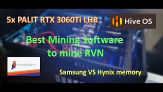 RTX 3060Ti LHR  HIVEOS  Best mining software for RVN  Part 3 [upl. by Ojeibbob485]