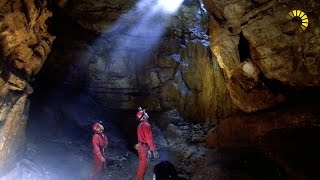 Speleo Klettern in der Grotte Baredine [upl. by Adnhoj215]