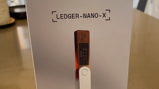 Unboxing video of the Ledger Nano X Bitcoin Edition Orange color [upl. by Darej]