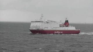 MS Bergensfjord auf der Nordsee [upl. by Haziza]