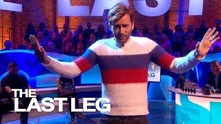 David Tennant Has Another Reassuring Message For Us  The Last Leg [upl. by Yeroc]