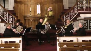 Yadkin Valley Brass  Pezel Sonata No 25 [upl. by Steffi]