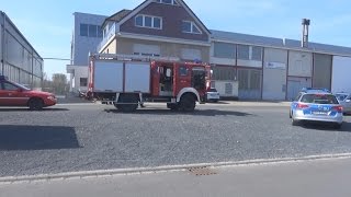 Sirenenalarm wegen Brandmeldeanlagenalarm Lux Werft Schifffahrt in NiederkasselRheidt am 140415 [upl. by Melliw334]