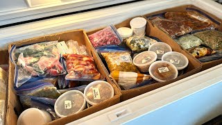 How to organize and DEFROST A CHEST FREEZER like a pro [upl. by Candida660]