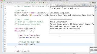 Day9 Read and Write file using BufferedReader and BufferedWriter in Java [upl. by Shedd]