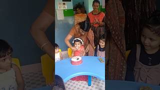 Akku ന്റെ frds ഒപ്പം bday🎂cake cutting🥰❤️birthdaycake happiess love shortvideo youtube short [upl. by Artekal363]