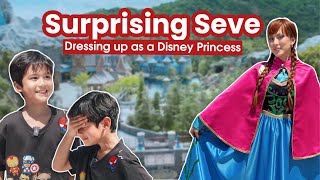 Disney Princess Prank in Disneyland by Alex Gonzaga [upl. by Agna]