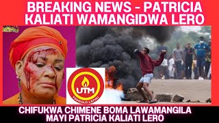 BOMA LAMANGA MAYI PATRICIA KALIATI NDIPO ZASIMIKIZIKA KUTI CHIFUKWA CHOMWE AWAMANGIRA NDI ICHI [upl. by Rozalin]