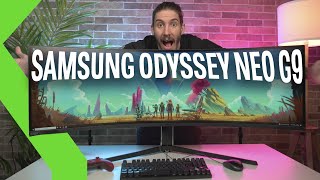 Samsung Odyssey Neo G9 análisis TAN ESPECTACULAR como su precio [upl. by Patt]