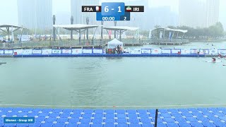 Malaysia vs China Men Group MC  2024 ICF CanoeKayak Polo World Championships Deqing China [upl. by Hsac]