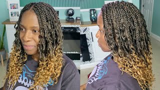 The BEST Crochet BOHO Box Braids  Individual Crochet Box Braids Tutorial [upl. by Botsford]