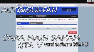 trik dan tips saham terbaru gta 5 2024 [upl. by Leela]