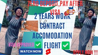 CHEAP amp EASY WAY TO MOVE TO EUROPE 2 YEARS WORK PERMITfypシ゚viral tips requireddocuments serbia [upl. by Repsaj]