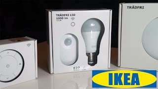 IKEA TRÅDFRI 💡 Lights  Bewegungsmelder Unboxing Tests und erster Eindruck Deutsch 4K [upl. by Harlie]