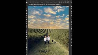 Easily replacement of sky using Photoshop shorts [upl. by Einaeg668]