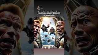 Skydiving With Arnold And Dwayne🪂 chatgpt ai aiart [upl. by Ozen]