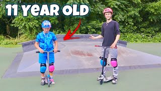 INSANE 11 YEAR OLD SCOOTER KID… [upl. by Eivets541]