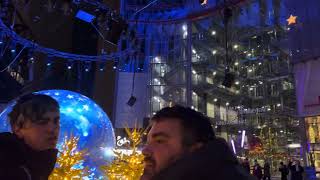 Sony Center Potsdamer Platz winter berlincity germany christmas [upl. by Aaberg]