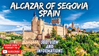 quotAlcázar of Segovia Explore Spains Majestic Castle in Stunning 360° Tour and Informationsquot [upl. by Schoening]