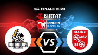 RINGEN DM 2023 Playoff  61kg GR  Justus Petravicius vs Ibrahim Fallacara [upl. by Eahsram]