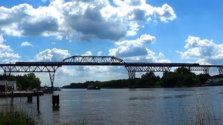 Eisenbahn Schiffe NordOstsee Kanal  railways ships North Baltic Sea Canal Kiel Canal [upl. by Llehsim]