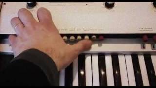 ARMON AR 490 combo Organ 1974 [upl. by Nesnar360]