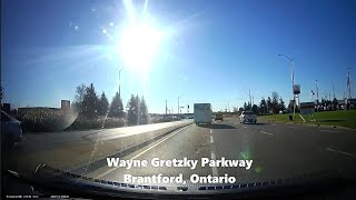 Brantford Ontario Drive Along Wayne Gretzky Parkway to Costco Wholesale Nov 1224 [upl. by Ailehc655]