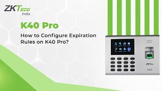 How to Configure Expiration Rules on K40 Pro [upl. by Abil]