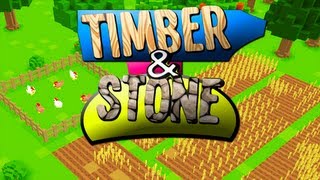 ✤ Timber And Stone  A magia dos Voxels ✤ [upl. by Glavin679]