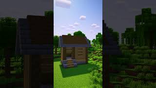 Easy wooden House Minecraft Freg [upl. by Lynnet]