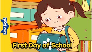 First Day of School  Back to School  Stories for Kindergarten [upl. by Timotheus162]