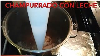 CÓMO HACER ATOLE CHAMPURADO [upl. by Asillim]