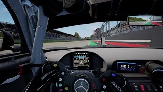 ACC Imola Mercedes AMG GT4 2016 Dry Beginner Track Guide [upl. by Templia712]