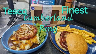 Tesco Finest Cumberland Sausage ninjacooking ninjaflexidrawer [upl. by Kelcey538]