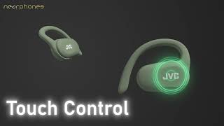 JVC HANP40T quotnearphonesquot Open Ear True Wireless Headphones [upl. by Hulbard]