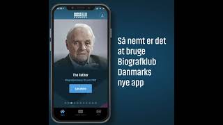 Hvordan bruger du Biografklub Danmarks app [upl. by Pasho]